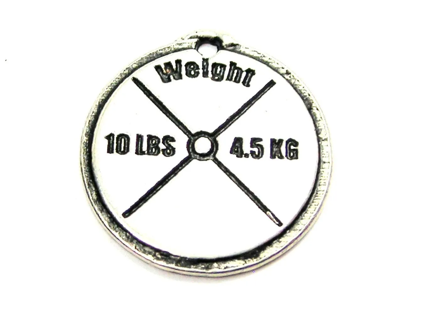 10 Lb Weight Genuine American Pewter Charm
