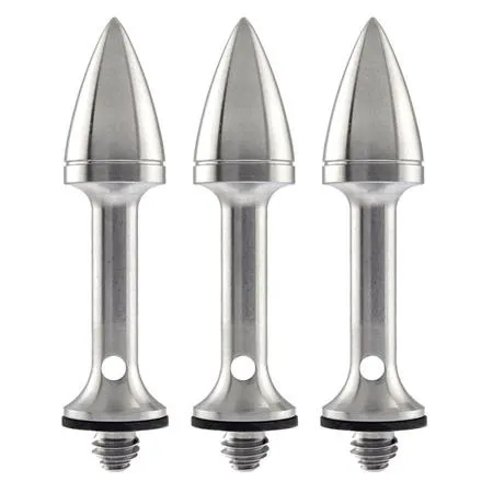 3 LEGGED THING STILETTOZ - UNIVERSAL, PREMIUM STEEL, LONG SPIKES FOR TRIPODS