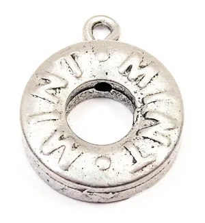 3D Breath Mint Genuine American Pewter Charm