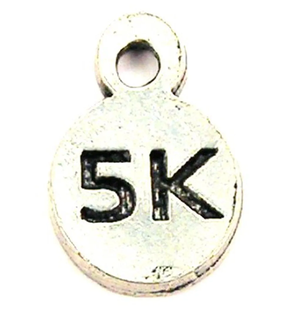 5K Genuine American Pewter Charm