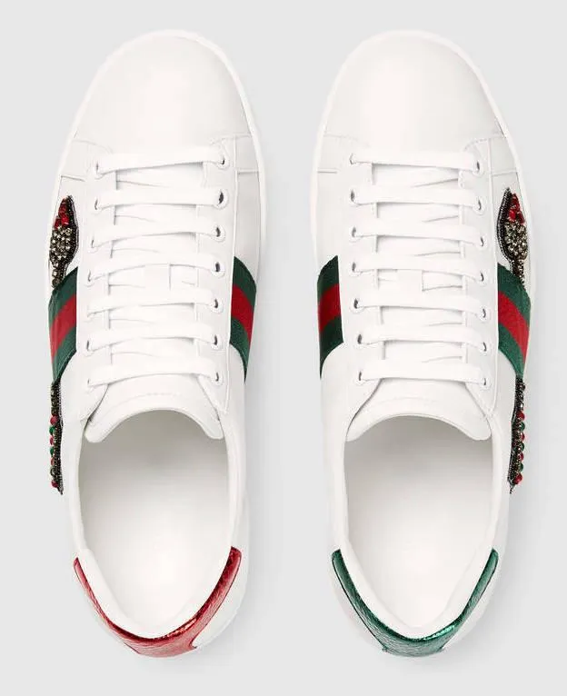 Ace Embroidered Low Top Sneaker - Arrows