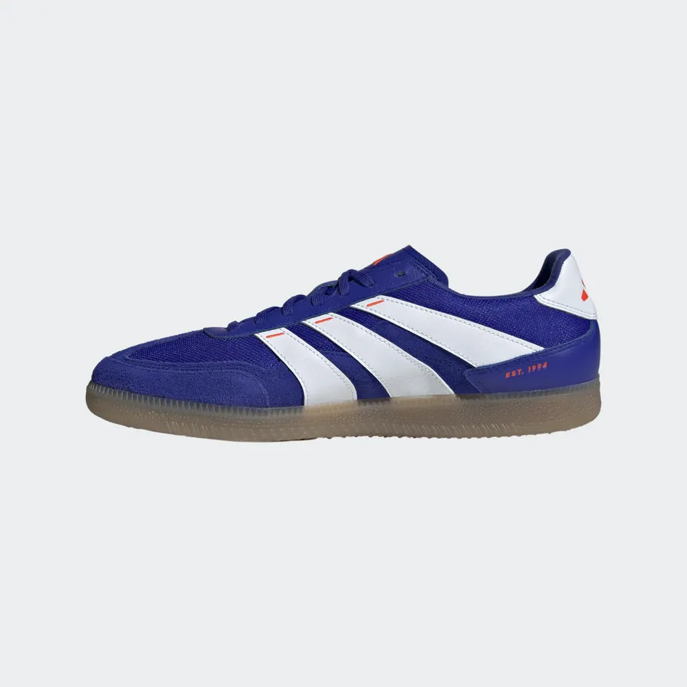 Adidas Predator Freestyle IN Indoor Football Shoes (Lucid Blue/White/Solar Red)