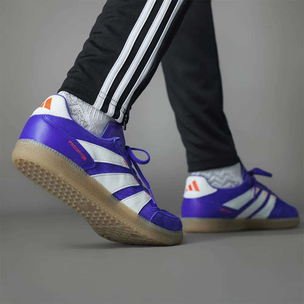 Adidas Predator Freestyle IN Indoor Football Shoes (Lucid Blue/White/Solar Red)