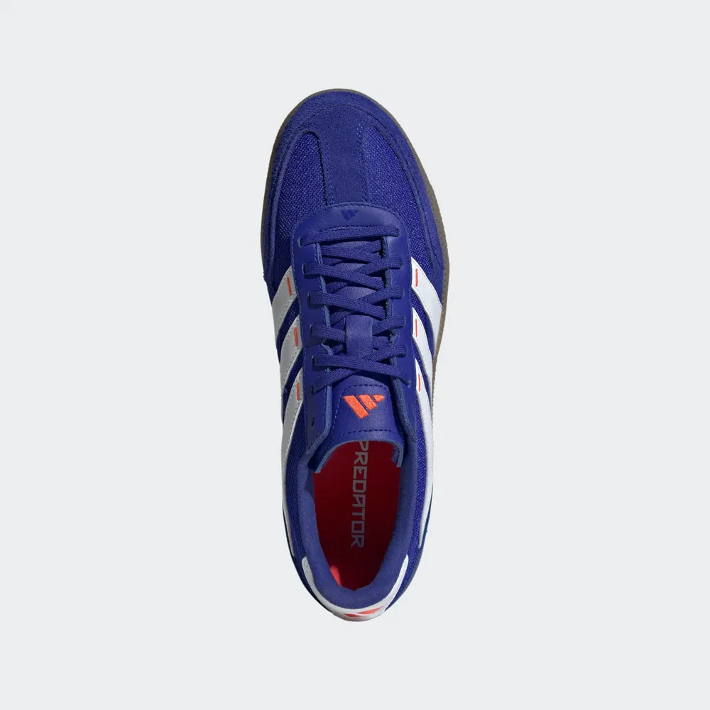 Adidas Predator Freestyle IN Indoor Football Shoes (Lucid Blue/White/Solar Red)