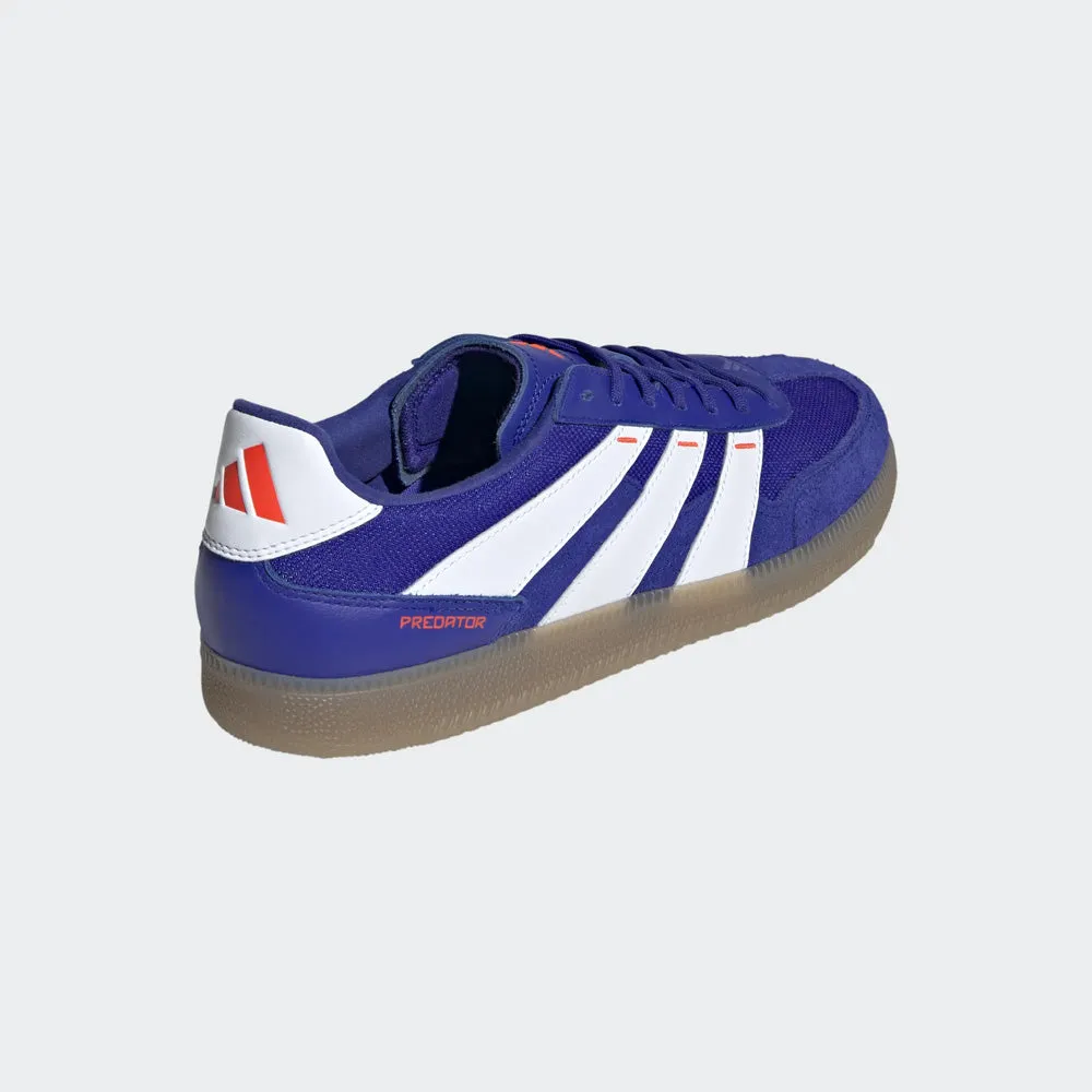 Adidas Predator Freestyle IN Indoor Football Shoes (Lucid Blue/White/Solar Red)