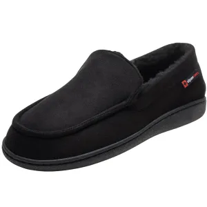 ALPINE SWISS - Oslo Moccasin Slippers Warm Shearling