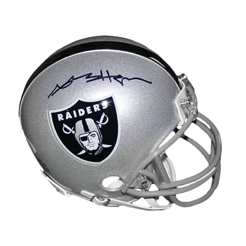Antonio Brown Autographed Oakland Raiders Mini Football Helmet (JSA)