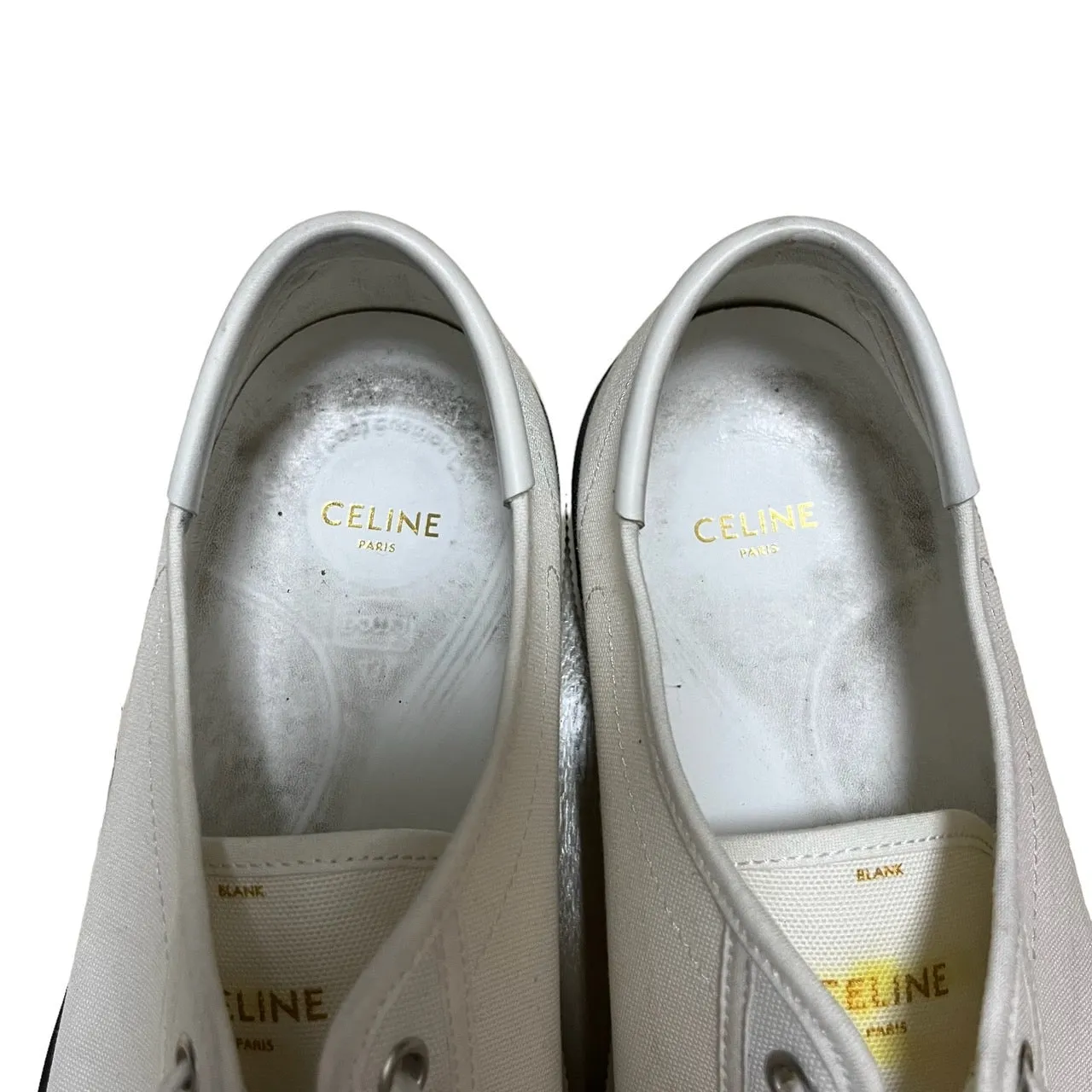 CELINE セリーヌ BLANK キャンバスローカットスニーカー VU0199