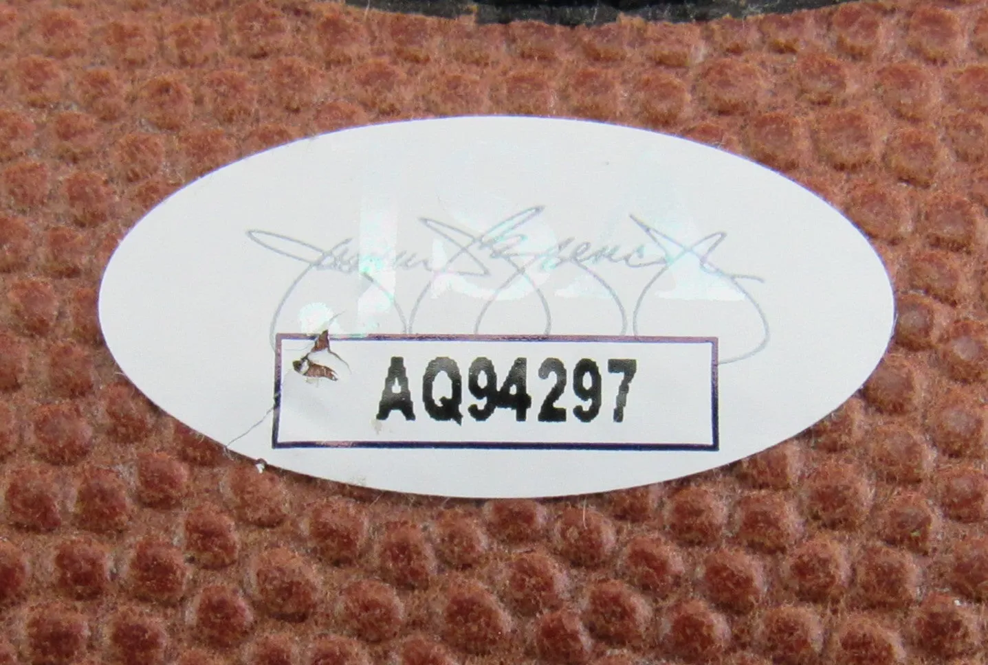 Dan Marino Signed Franklin NFL Football JSA AQ94297