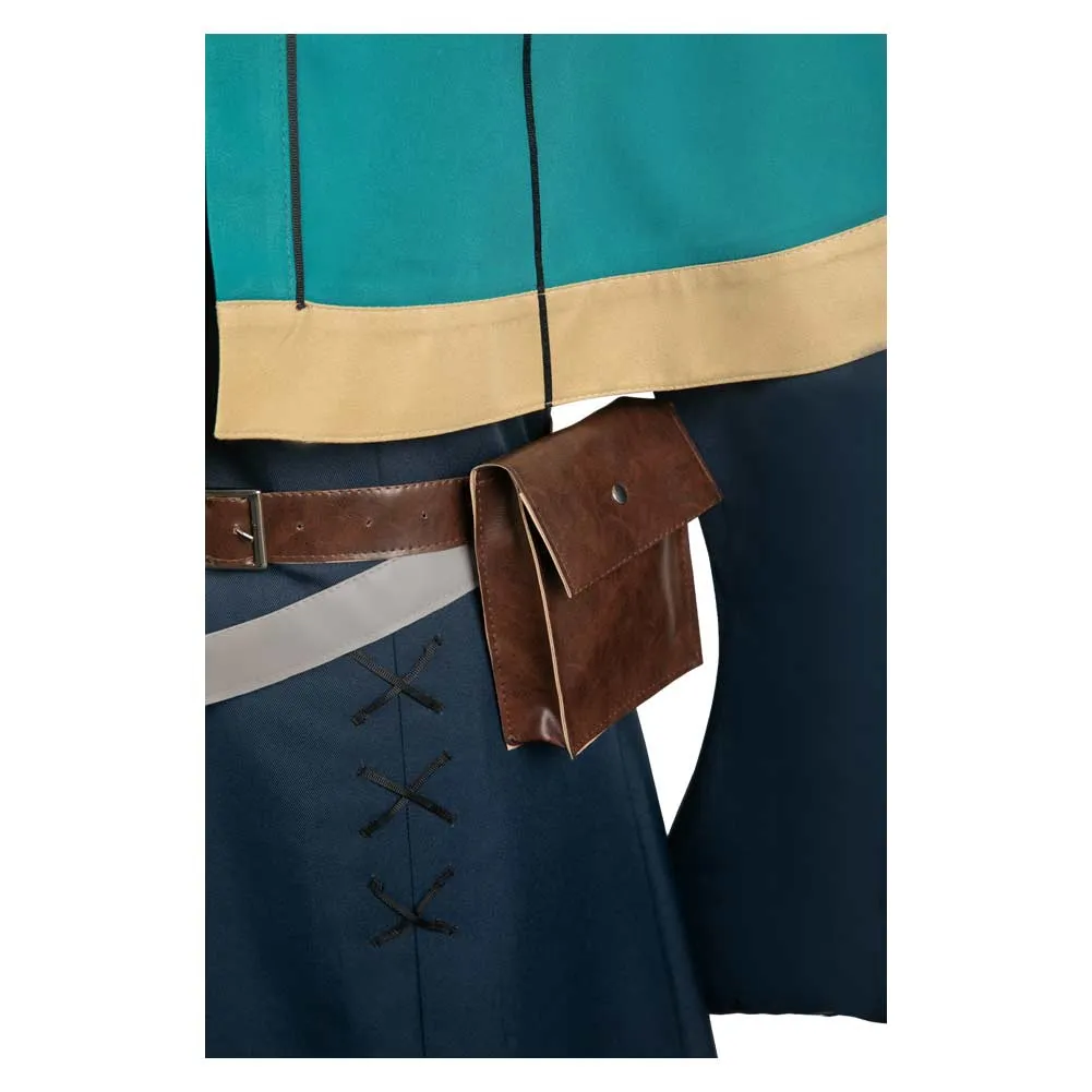 Delicious in Dungeon Marcille Women Dress Outfit Party Carnival Halloween Cosplay Costume