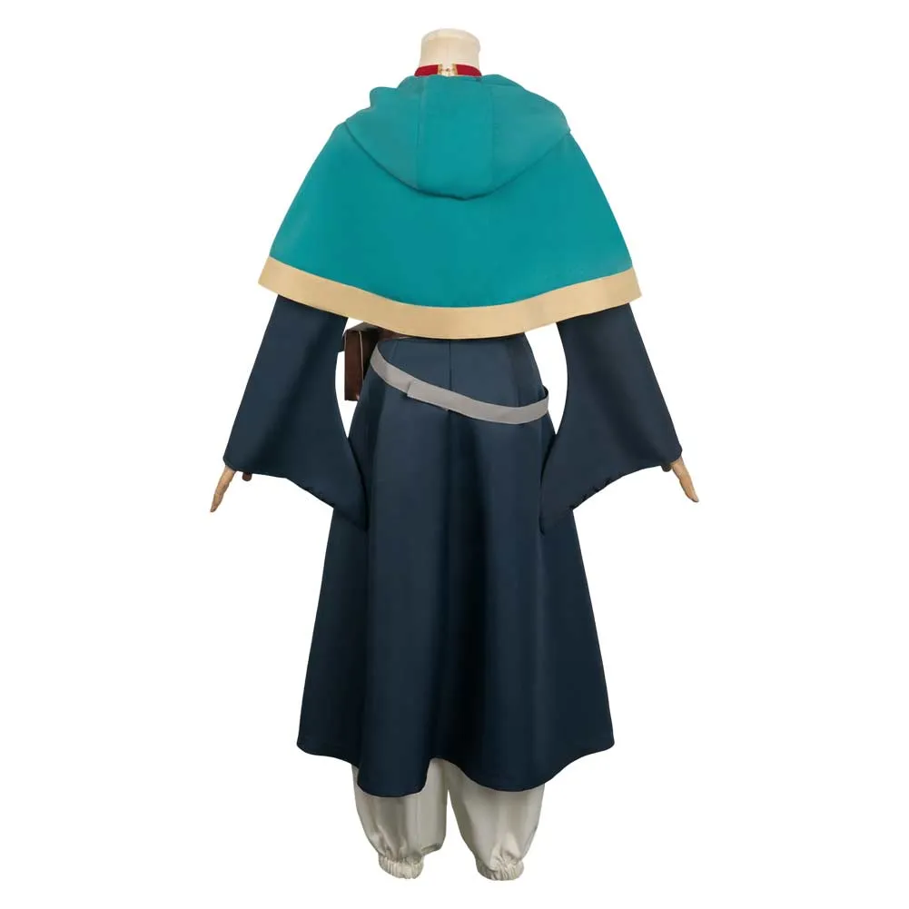 Delicious in Dungeon Marcille Women Dress Outfit Party Carnival Halloween Cosplay Costume