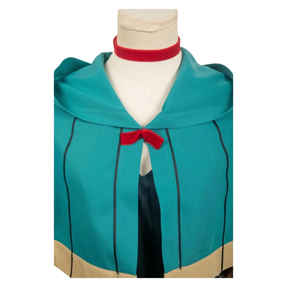 Delicious in Dungeon Marcille Women Dress Outfit Party Carnival Halloween Cosplay Costume
