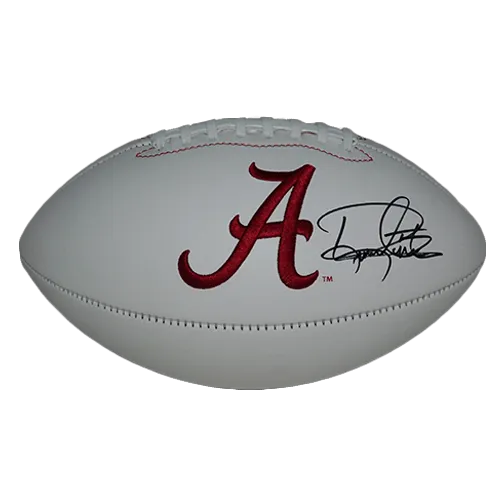 Derrick Henry Autographed Alabama Logo Football JSA