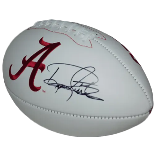 Derrick Henry Autographed Alabama Logo Football JSA