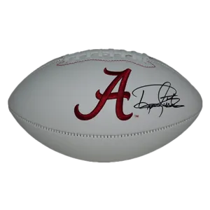 Derrick Henry Autographed Alabama Logo Football JSA