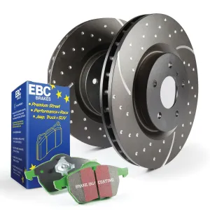 EBC Brakes S10KR1401 S10 Kits Greenstuff 2000 and GD Rotors