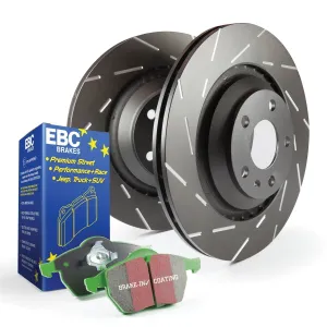 EBC Brakes S2KF1236 S2 Kits Greenstuff 2000 and USR Rotors