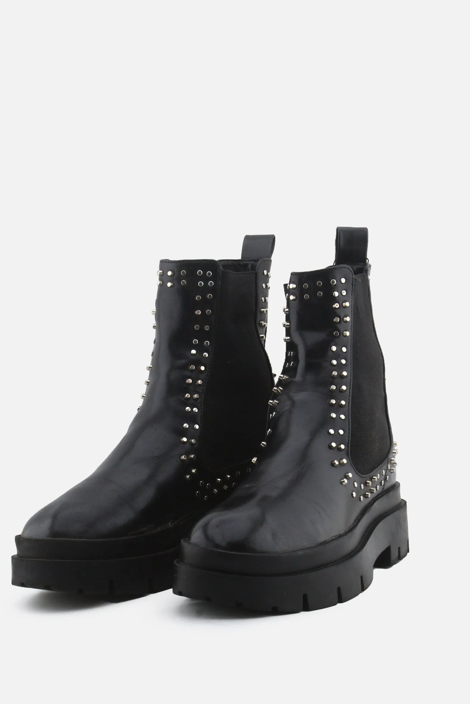 Express Stretchable Stilettos Ankle Boots | Textile