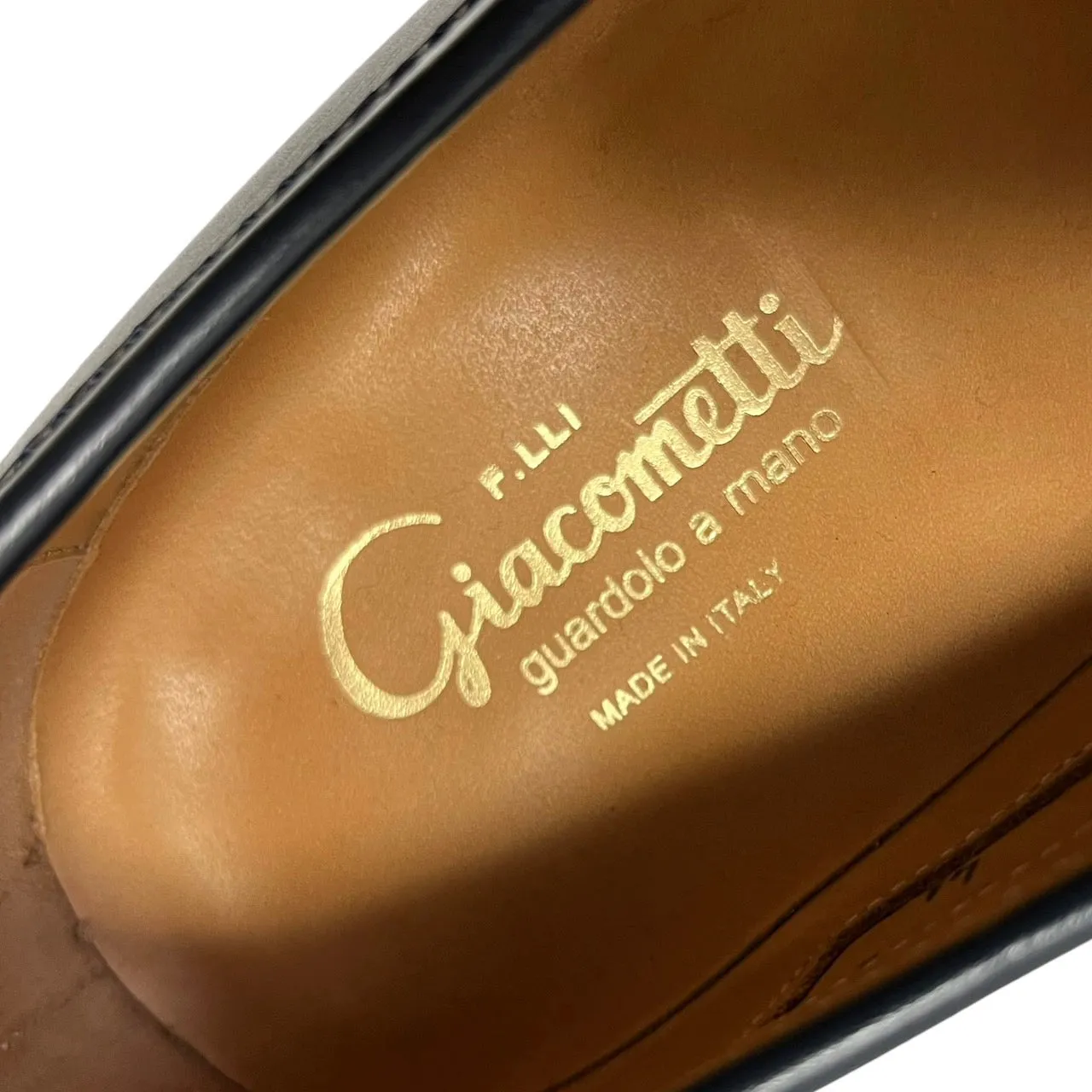 F.LLI Giacometti フラテッリジャコメッティ 別注FG313-005 FREUDENBERG BLU レザーローファー