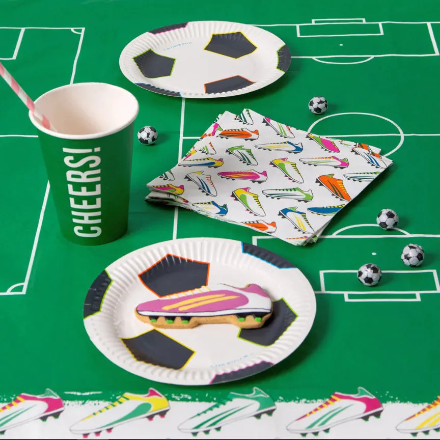 Football Champion Plates Small (12 Pack)