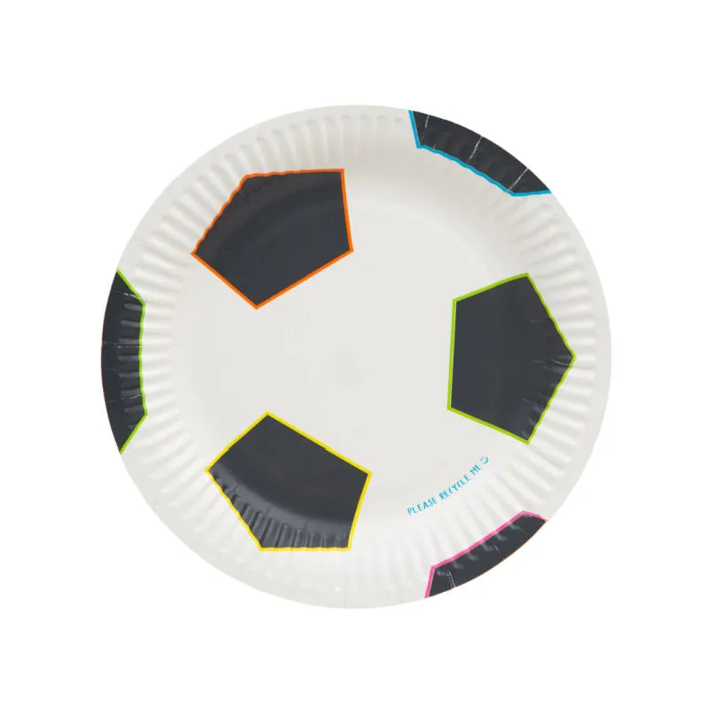 Football Champion Plates Small (12 Pack)