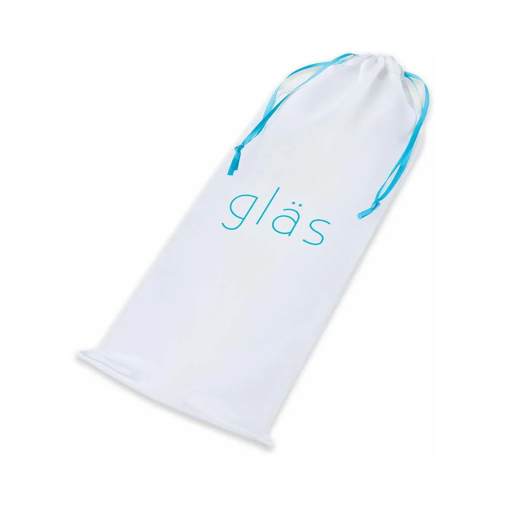 Glas 10 in. Mr. Swirly Double Ended Glass Dildo & Butt Plug