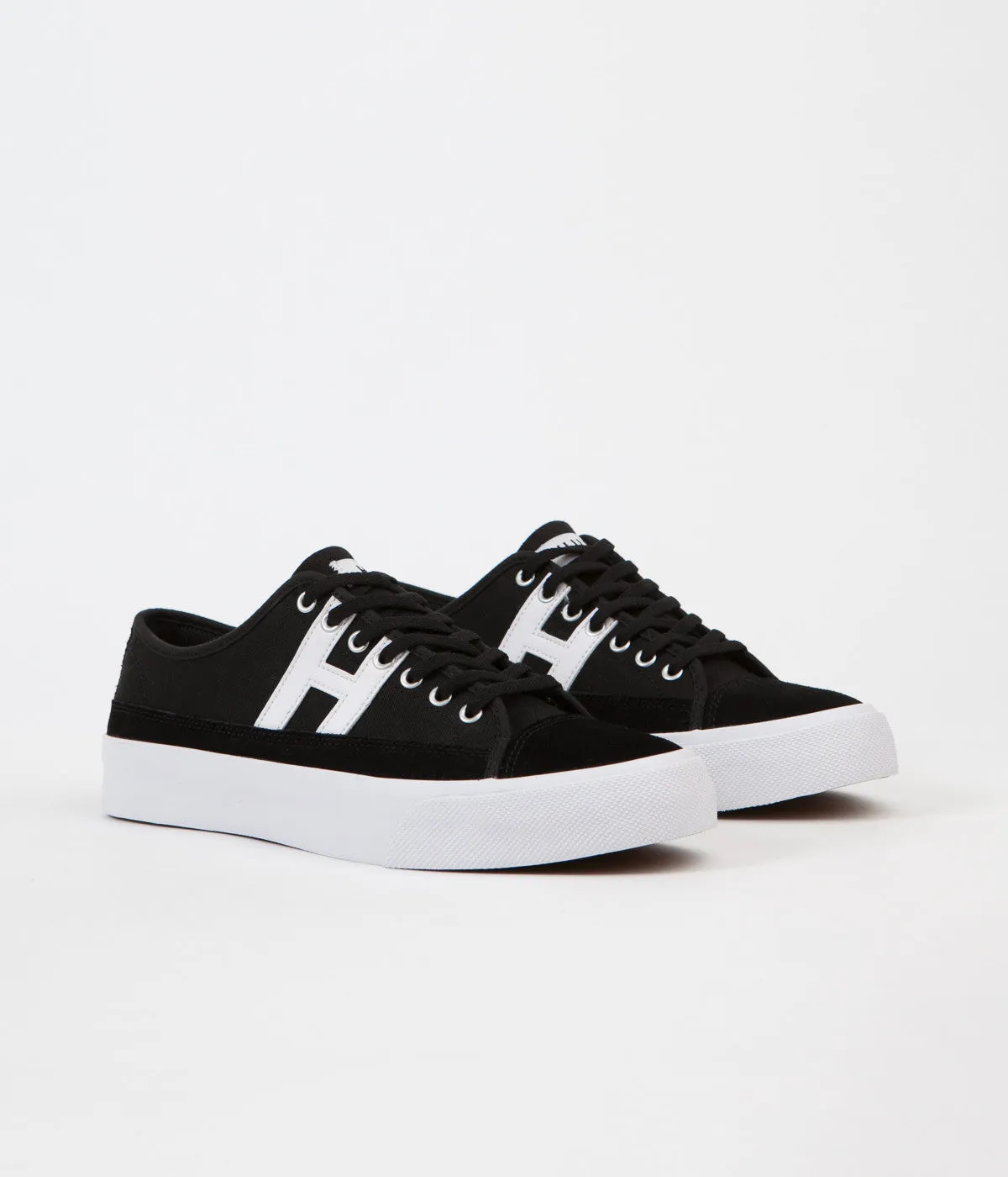 HUF Hupper 2 Lo Shoes - Black / White
