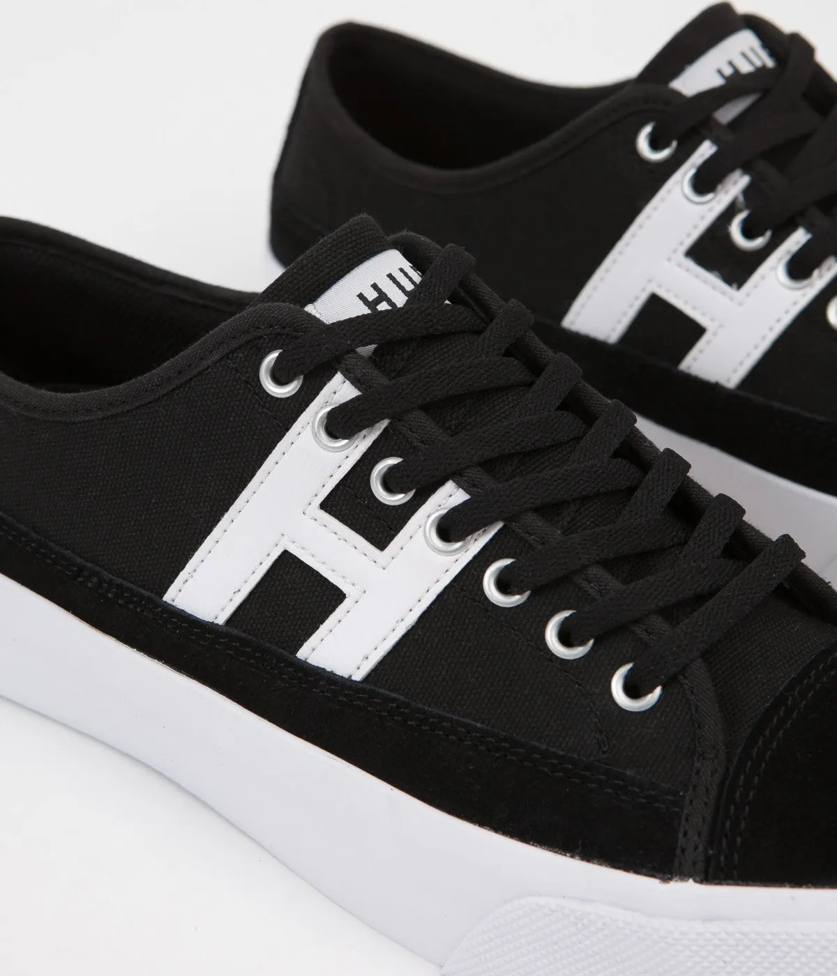 HUF Hupper 2 Lo Shoes - Black / White