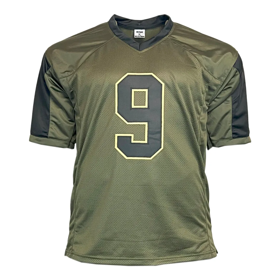 Joe Burrow Unsigned Salute to Service Football Jersey