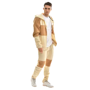Khaki 2 Toned Sweatsuit