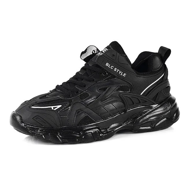 Men Sneakers Street Shoes Casual Lace Up