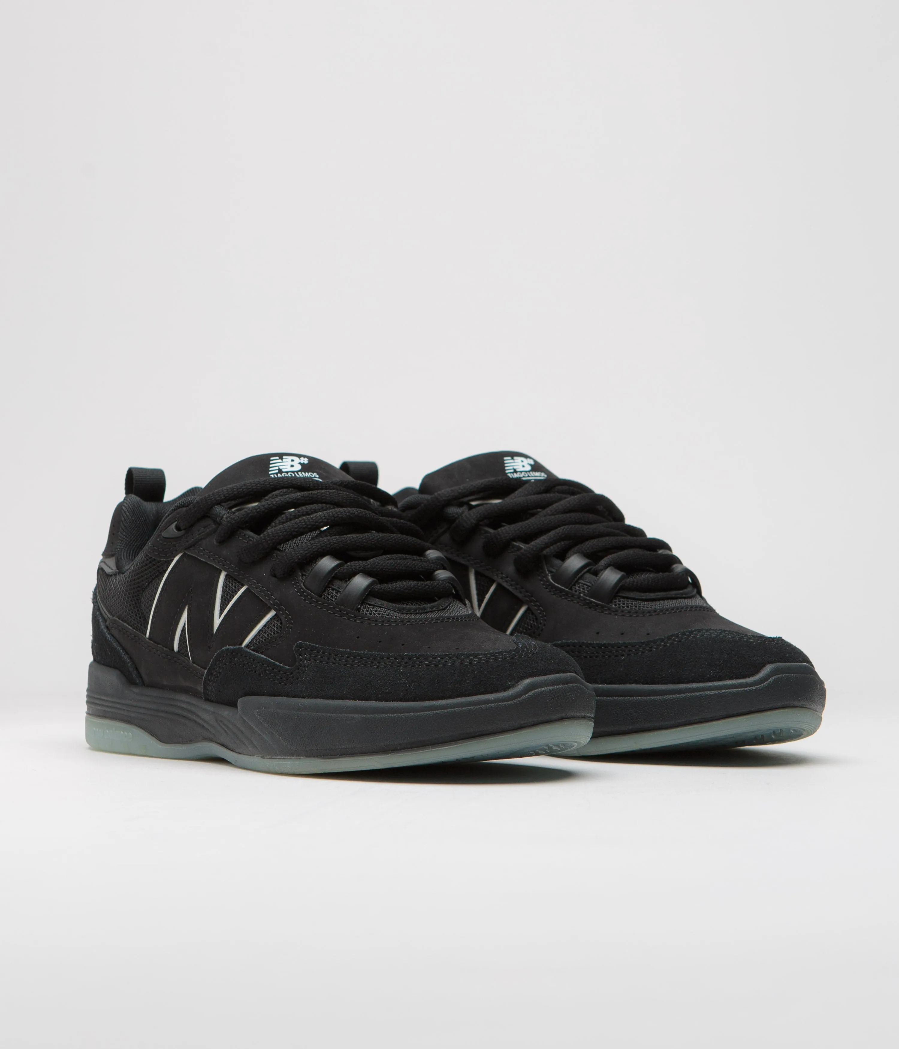 New Balance Numeric 808 Tiago Lemos Shoes - Black / Black