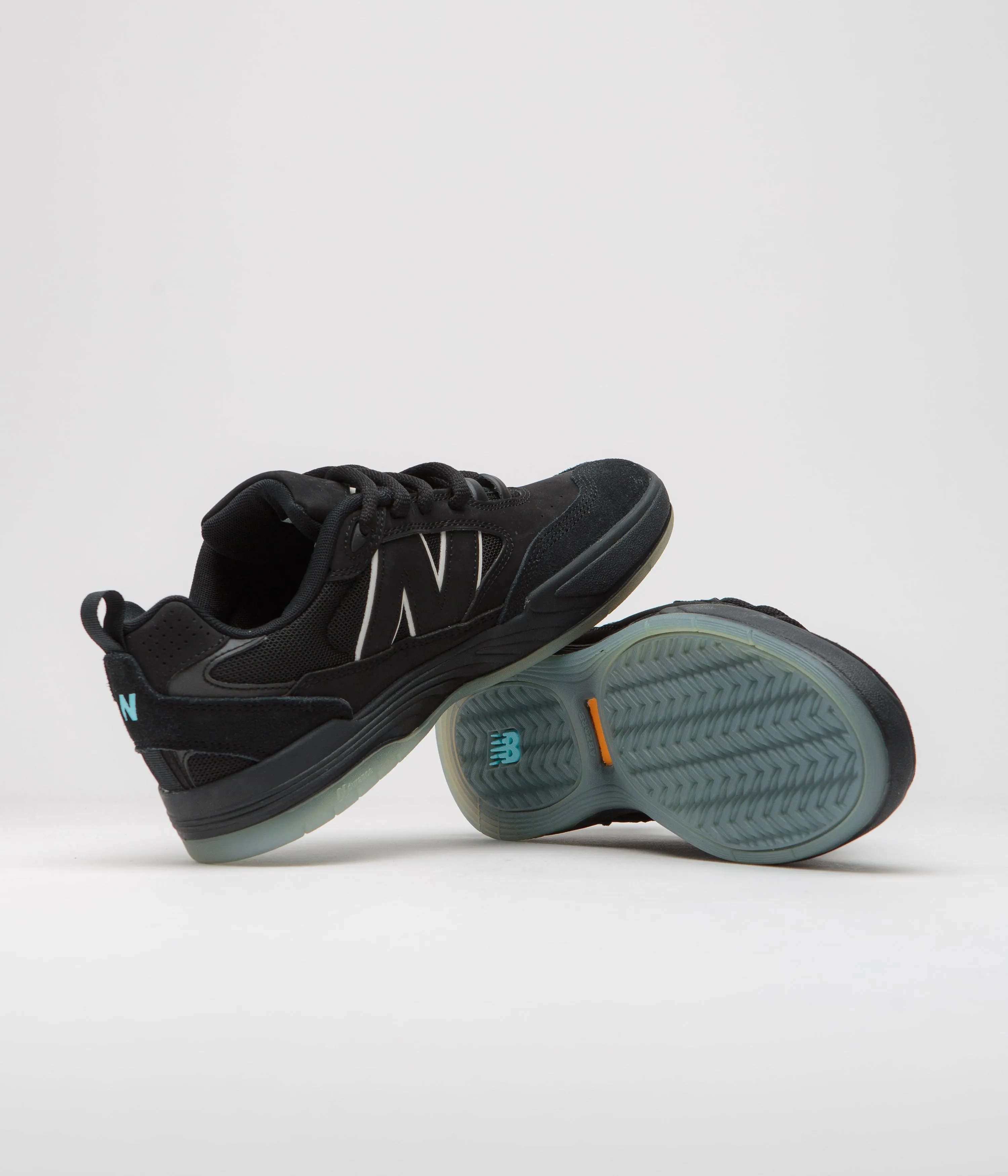 New Balance Numeric 808 Tiago Lemos Shoes - Black / Black
