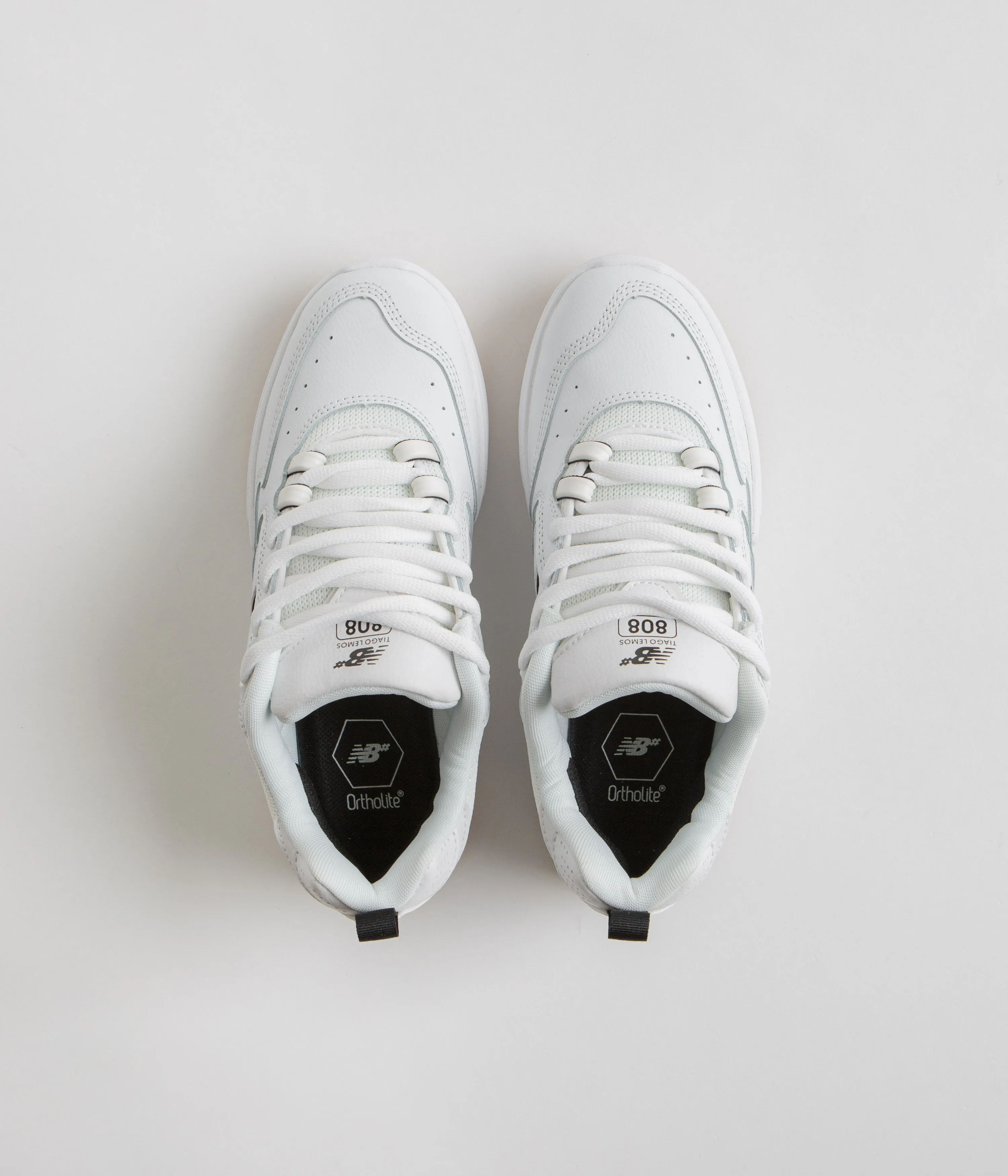 New Balance Numeric 808 Tiago Lemos Shoes - White / Black / Gum
