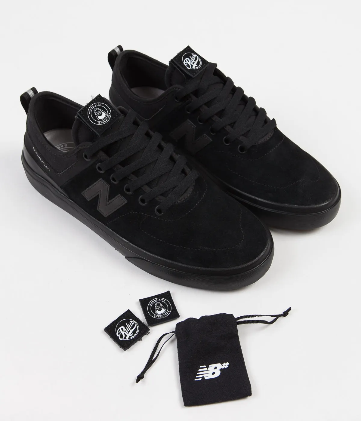 New Balance Numeric x Rufus 379 Shoes - Black / Black