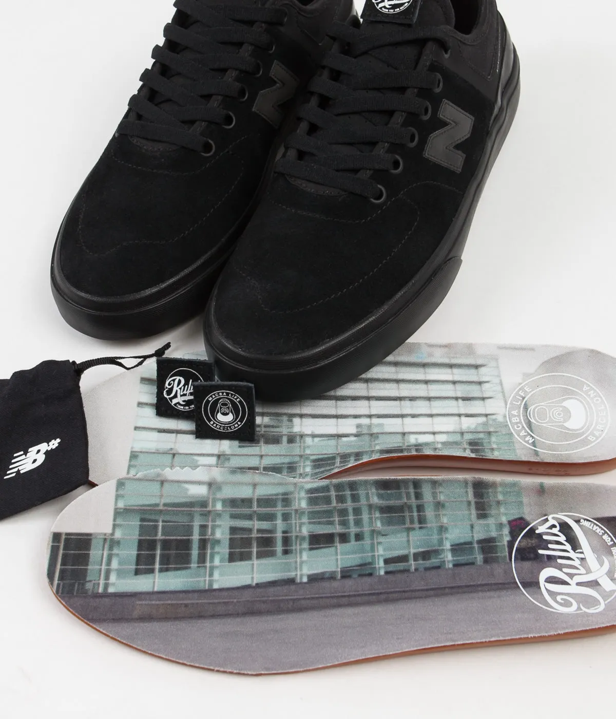New Balance Numeric x Rufus 379 Shoes - Black / Black