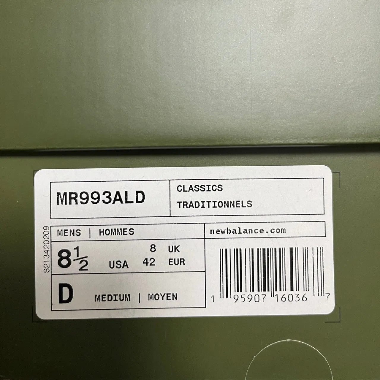 New Balance×AIME LEON DORE エメレオンドレ ニューバランス MR993ALD ローカットスニーカー 26.5cm 13922