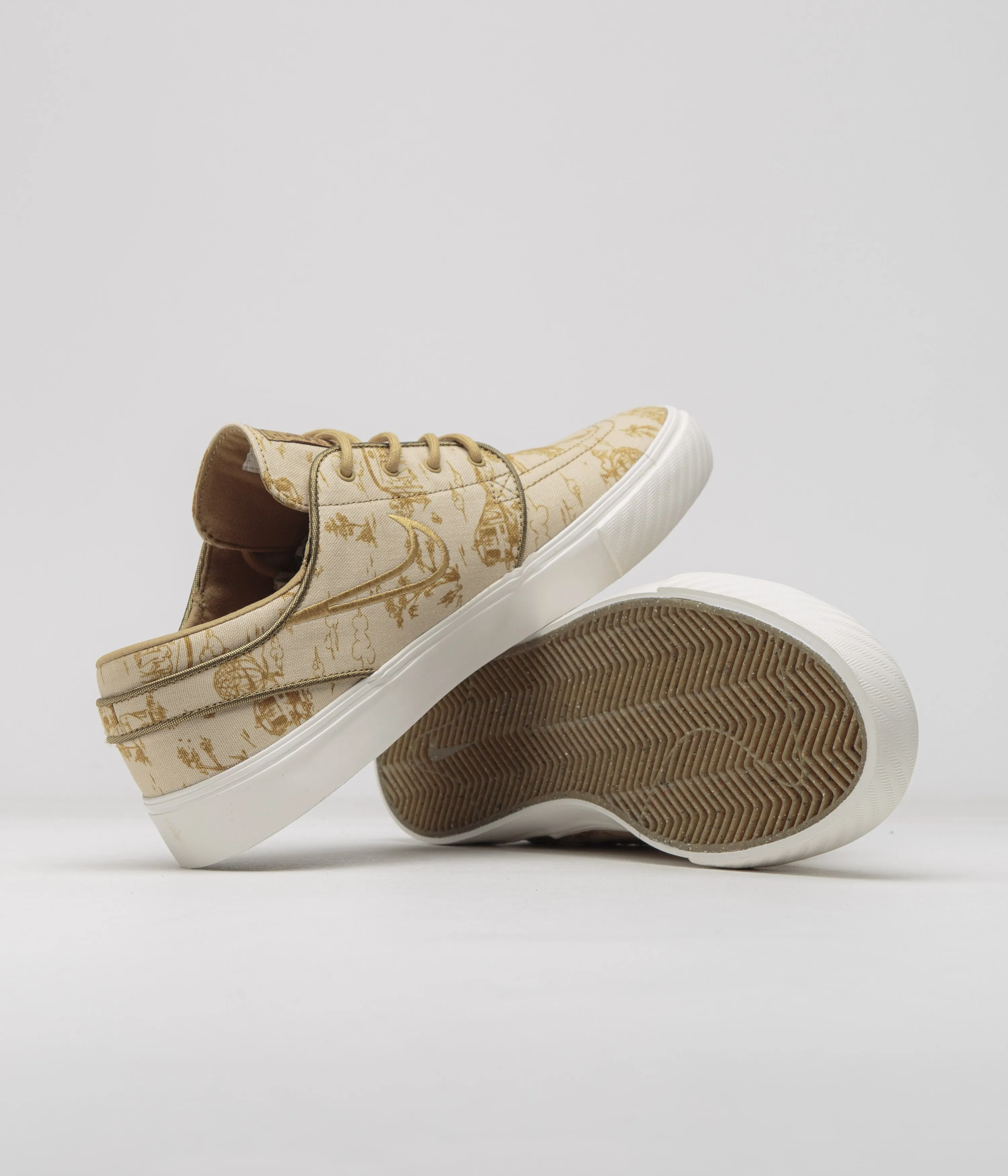 Nike SB City of Style Janoski OG  Premium Shoes - Sesame / Gold - Bronzine - Sail