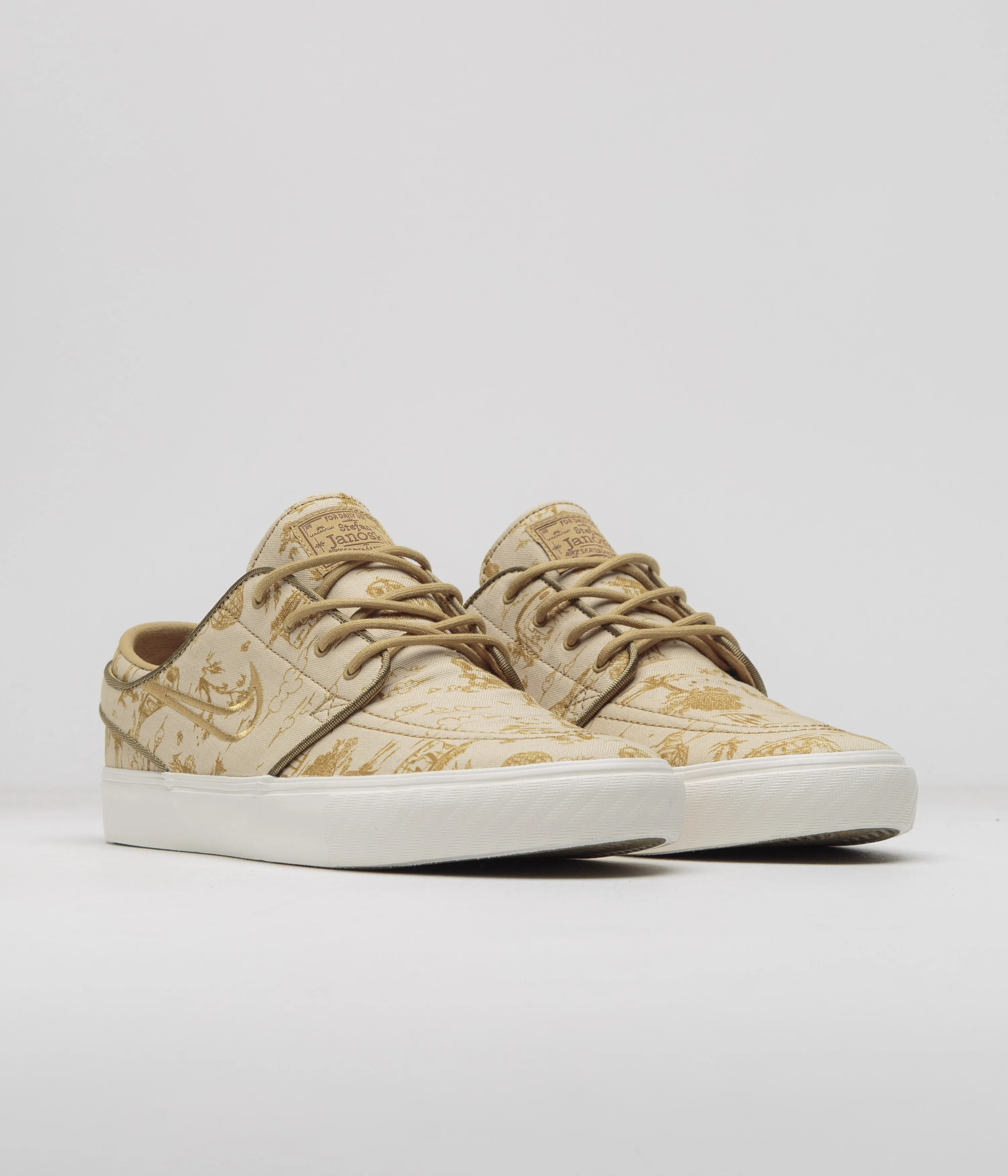 Nike SB City of Style Janoski OG  Premium Shoes - Sesame / Gold - Bronzine - Sail