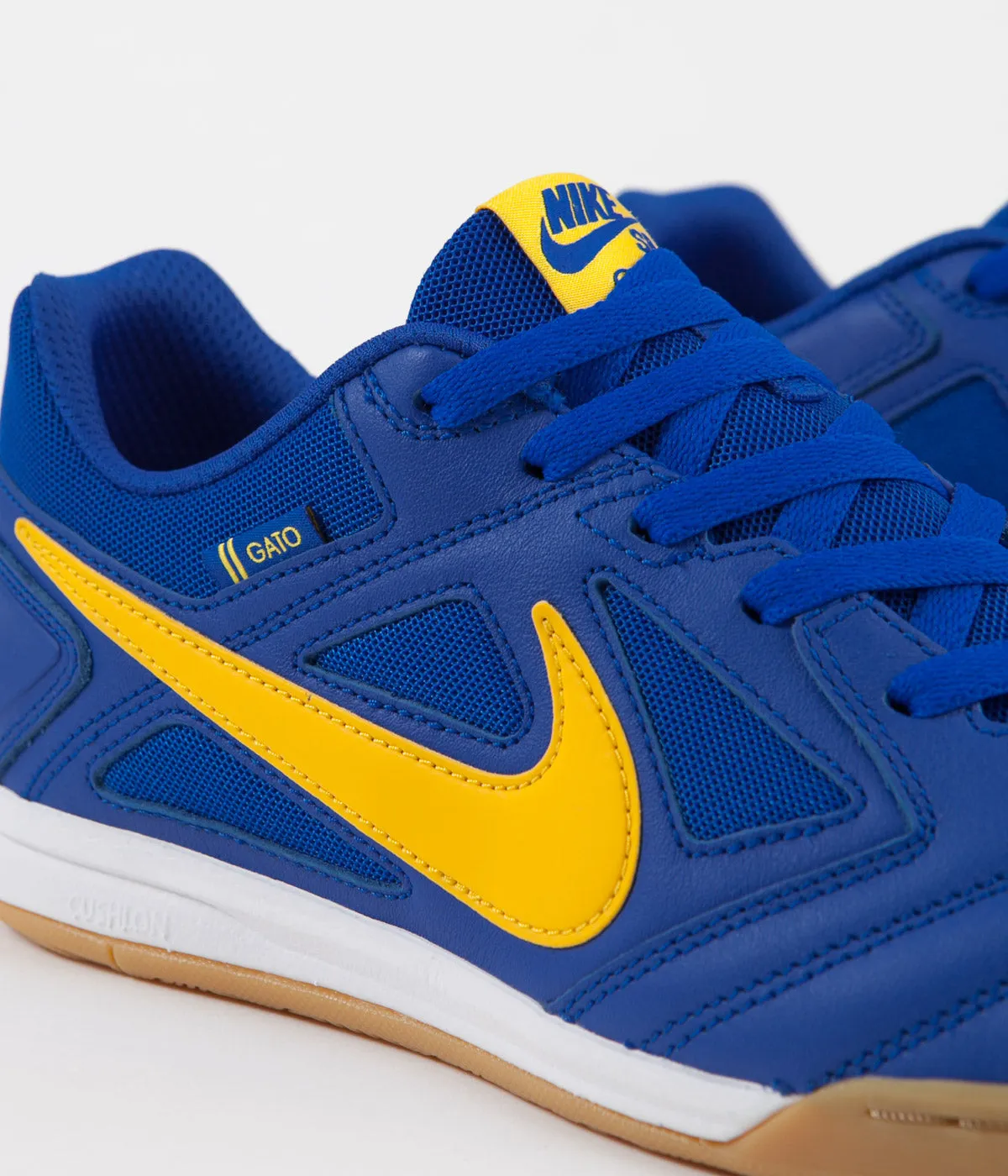 Nike SB Gato Shoes - Racer Blue / Amarillo - White