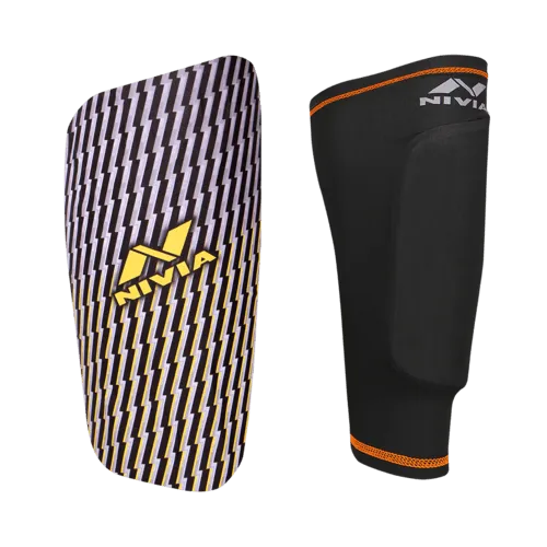 Nivia Classic with sleeve Football Shin Guards | KIBI Sports