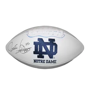 Rocket Ismail #25 Notre Dame Fighting Irish Football (JSA)