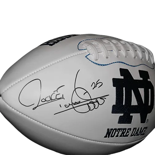 Rocket Ismail #25 Notre Dame Fighting Irish Football (JSA)