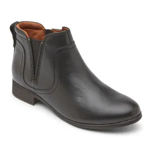 Rockport Women's Crosbie Gore Bootie - Black