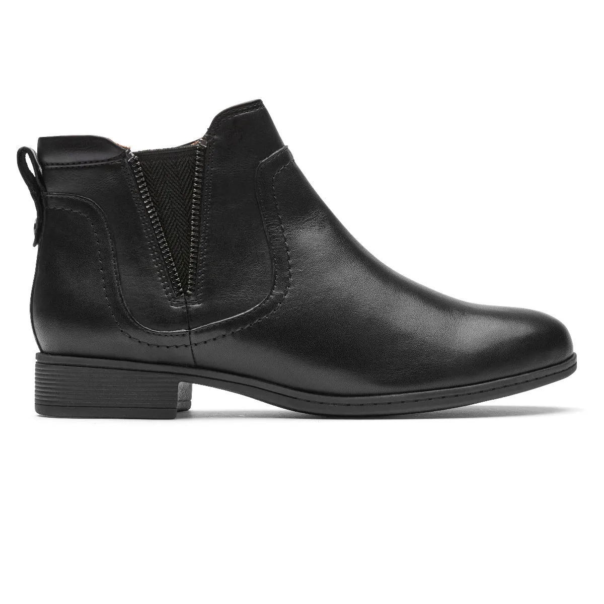 Rockport Women's Crosbie Gore Bootie - Black