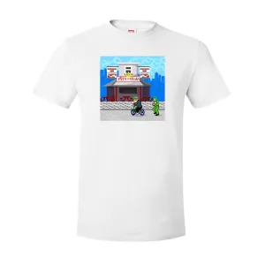 Saint Nick Training T-Shirt | Saint Nick Philly Cheesesteak Training White T-Shirt