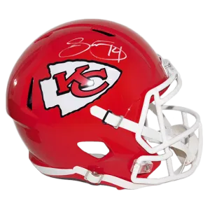 Sammy Watkins Kansas City Chiefs Autographed Full Size Red Speed Football Helmet (Beckett)