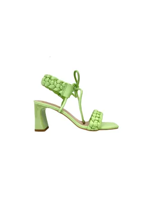 SAMPLE - Braided Sandals - Mint
