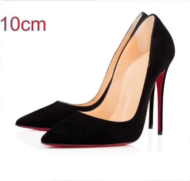 SEXEMARA Classic Patent Leather Multi Choice Heel Stiletto Shoes