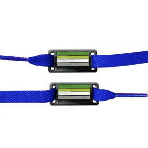 Shoelace Tags - Aromantic Flag